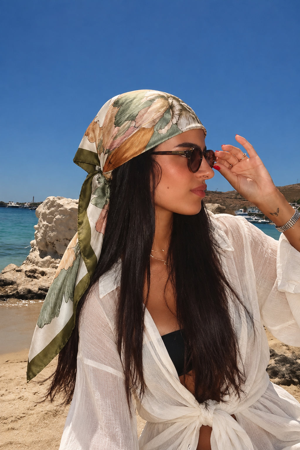 Olive Green Scarf