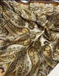 Brown Paisley Scraf