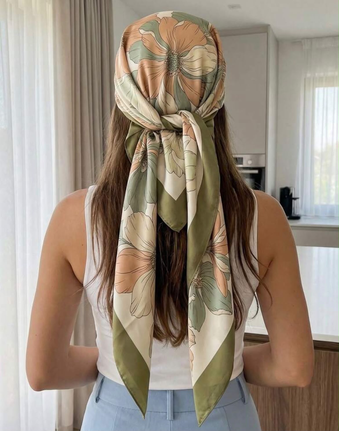 Olive Green Scarf